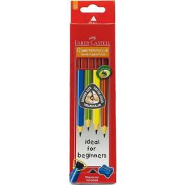 Lapiz De Grafito Faber-Castell Junior Triangular - 2Hb Blister De 12 Con Afila Precio: 4.49999968. SKU: B159KZY9AM