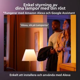 Philips Hue AAANL79839 Bombilla Conectada MR16 Luz Blanca Compatible Bluetooth con App y Voz