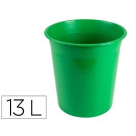 Papelera Plastico Q-Connect Verde Opaco 13 Litros 275x285 mm Precio: 4.99849064. SKU: B1K87TPKHE