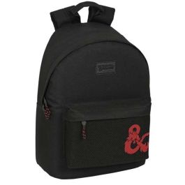 Mochila Escolar Dungeons & Dragons 31 x 41 x 16 cm Negro