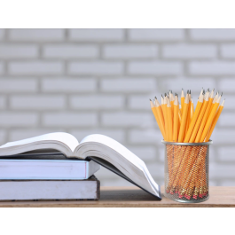 Q-connect Cubilete Portalapices Metálico Rejilla Plata Redondo Diámetro 86 mm Alto 105 mm