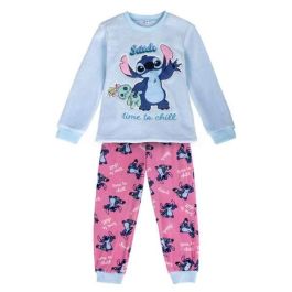 Cerdá Pijama Largo Velour Poly con Aplicaciones Stitch para Niños 6 Años Light Blue Precio: 19.99888. SKU: B1BRGLW5QK