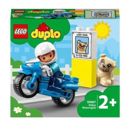 Juego de construccion rescate moto de policia lego duplo