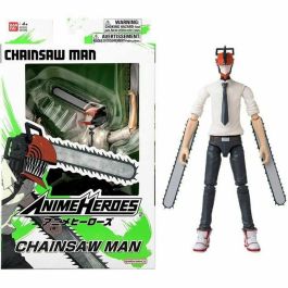 Bandai 37026 Anime Heroes: Figura de Acción Coleccionable Chainsaw Man 17 cm Articulada y Detallada con Motosierras Precio: 34.78999986. SKU: B16FS68LZ6