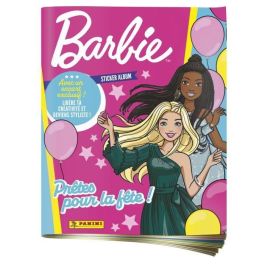Panini Álbum Barbie 65 Aniversario 192 Stickers para Vestir - 24 Efecto Arcoíris y 24 Pre-cortados - 32 Páginas