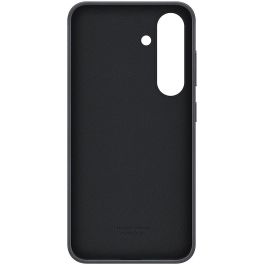 Samsung EF-VS931 Funda Kindsuit para Samsung Galaxy S25 6.2" de imitación piel color negro con protección contra caídas y rayones