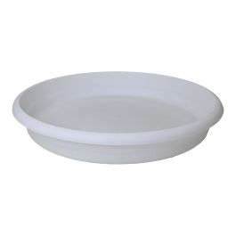 Plato de inyeccion para maceta terra ø26cm blanco plastiken