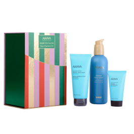 Wave of Hydration Trio Set Ahava:  Dead Sea Water, Vegan, Hydrating, Hand Cream, 100 ml +  Dead Sea Water, Vegan, Cleansing and Hydrating, Shower Gel, For All Skin Types, 40 ml + Sea Kissed, Hydrating, Body Lotion, 250 ml Precio: 78.65. SKU: B1BA756NWL