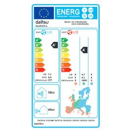 Aire Acondicionado por Conductos DAITSU ELECTRIC ACD24KDBS A+ A++ 2000 W