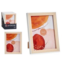 Portafoto Blanco Madera 15X20Cm Giftdecor (24 Unidades) Precio: 55.50000049. SKU: B19XPQ7NEY