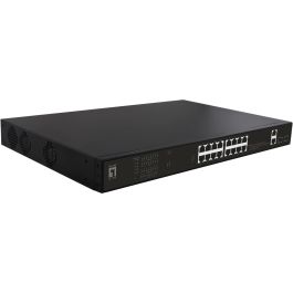 Level One GEP-2021 Switch 16x GE PoE+ 2x SFP 270W Montaje en Rack 19" No Administrado Precio: 413.99086894. SKU: B1FLZ5JJJW