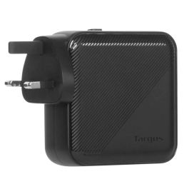 Targus APA109GL Cargador de Pared Universal 100W Power Delivery 2xUSB-C 2xUSB-A Carga Rápida Negro Internacional