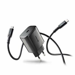 NGS BUD45W-C Cargador de Pared GaN Ultrarrápido 45W con 1xUSB Tipo-C y Cable USB-C a USB-C 1.5m PD3.0