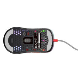Cherry XTRFY MSM M42 Ratón Óptico USB Tipo A 16000 DPI Multicolor con Iluminación RGB Cableado para Gaming