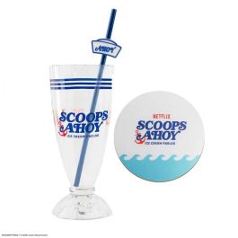 Cinereplicas Vaso y Pajita para Batido Stranger Things Scoops Ahoy Oficial Precio: 18.49999976. SKU: B1CTPMLD5N