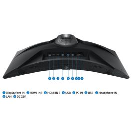 Samsung Odyssey G6 S32BG650EU Monitor Curvo Gaming Negro 32'' QHD 2560x1440 1ms 240Hz VA