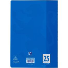 Oxford 100050311 Cuaderno A4 Rayado con Margen, 16 Hojas, 90 g/m², Azul - Pack de 15