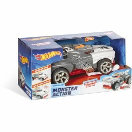Mondo Motors MON8001011512218 Vehículo motorizado Hot Wheels Monster Action Hotweiler Sonidos y Luces 23cm
