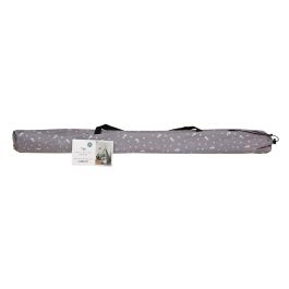 Atmosphera Tipi infantil gris de poliéster 160x120x120cm con funda de almacenaje