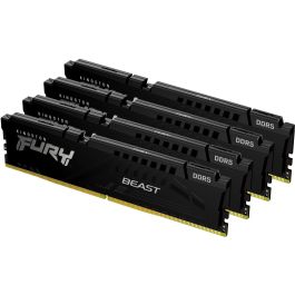 Kingston FURY Beast 128GB (4x32GB Kit) DDR5 5200MT/s CL40 DIMM XMP para PC Negro Precio: 405.89000001. SKU: B13E3CG3D4