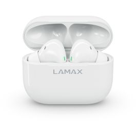 Lamax Auriculares In-Ear Clips1 Blancos Bluetooth 5.3 Batería 35 Horas