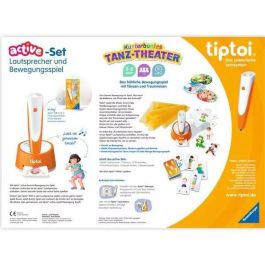Ravensburger 00122 ACTIVE Set Kunterbuntes Tanz-Theater - Juego de Mesa Familiar de Aprendizaje para Niños 3+ Años