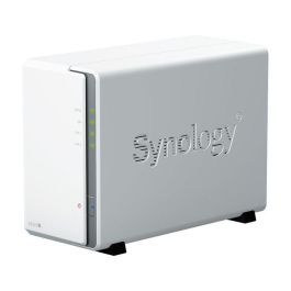 Synology Disk Station DS223j - Servidor NAS, 2 bahías, compatible con SSD/HDD SATA, 1GB DDR4