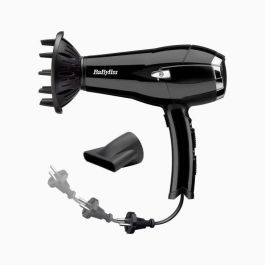 Babyliss D374E Secador de Pelo CordKeeper 2000, 2000W, Tecnología Cerámica Iónica, 2 Velocidades, 3 Temperaturas, Flujo de Aire 95 km/h, Negro Precio: 50.49999977. SKU: B12X7GVAGX