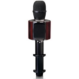 Lenco BMC-090 Micrófono Karaoke Inalámbrico Bluetooth 5W Negro con Altavoces Integrados