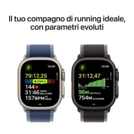 Apple Watch Ultra 3 GPS/Cellular 49mm Caja Titanio Negro Correa Milanese Negra M MF1Q4QL/A