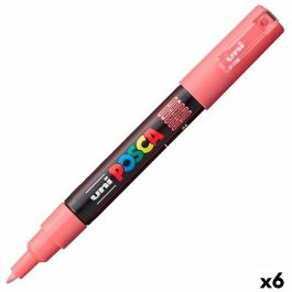 Marcador POSCA PC-1M Coral Rosa (6 Unidades) Marcador POSCA PC-1M Coral Rosa (6 Unidades)