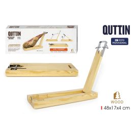 Quttin Jamonero de Madera Plegable Total – Soporte para Jamón Serrado, Cocido o Ibérico con Dimensiones de 48 x 17 x 4.5 cm (6 Unidades) Quttin Jamonero de Madera Plegable Total – Soporte para Jamón Serrado, Cocido o Ibérico con Dimensiones de 48 x 17 x 4.5 cm (6 Unidades) Precio: 97.59000053. SKU: B16QNKY2YS