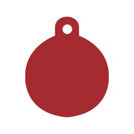 Placa identificativa para collar Imarc Circle Rojo Precio: 8.98999992. SKU: B1ERH4E9CD