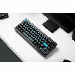 Keychron AAAQE93754 Teclado mecánico para juegos Q2 Pro ANSI con interruptor rojo y retroiluminación RGB