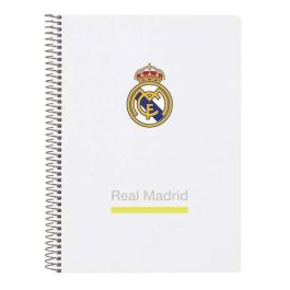 Safta Cuaderno Espiral Real Madrid 1ª Equipación 25-26 Cuarto 80 Hojas 60gr Cuadriculado 4mm Tapa Extradura Precio: 2.95000057. SKU: B1JPLBBWH5