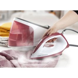 DOMO DO7114S - Plancha con generador de vapor - 5 bar - Vapor continuo 120g / min - Depósito de agua 1,2L - Suela de cerámica DOMO DO7114S - Plancha con generador de vapor - 5 bar - Vapor continuo 120g / min - Depósito de agua 1,2L - Suela de cerámica