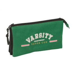Safta Blackfit Chico Varsity Estuche Portatodo Triple con Tres Cremalleras 120x30x220 mm Precio: 13.50000025. SKU: B194F9WVE9