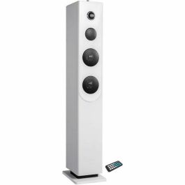 Torre de sonido Bluetooth INOVALLEY HP33-CD - Reproductor de CD - Blanco