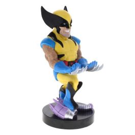 Cable Guy: Soporte y Cargador Wolverine Marvel 21cm para Mandos PS5, Xbox Series X/S y Smartphones de Exquisite Gaming