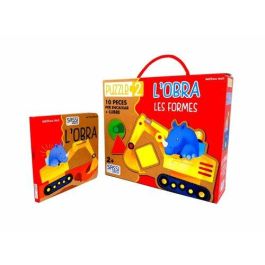 Puzle Sassi Manolito Books L´Obra Les Formes - Cat 10 Piezas (+2 Años) Precio: 13.69000048. SKU: B18A8VMD22