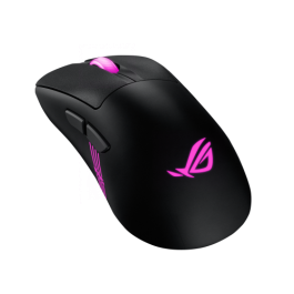 ASUS ROG 90MP04A0-BMUA00 Ratón Gaming Keris II Origin BLK Inalámbrico + Cable Óptico 42000 DPI 8000 Hz Diestro Negro