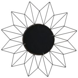 Home Deco Factory Espejo Sol Geométrico Decorativo para Salón o Entrada 50 cm