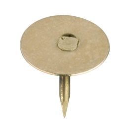 Fadix Chincheta plana latonada 9 mm, caja 100 uds - 10920532