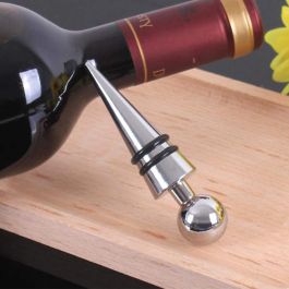 Set de 2 tapones para botella de vino Quttin (12 Cajas) Set de 2 tapones para botella de vino Quttin (12 Cajas)