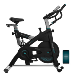 Cecotec Bicicleta de ejercicio DrumFit Indoor 24000 Race Sprint con volante de inercia de 24 kg y conexión Kinomap Precio: 269.59000013. SKU: B1KEF673VH