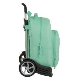 Safta Mochila 305+Carro Evolution Blackfit8 Turquesa