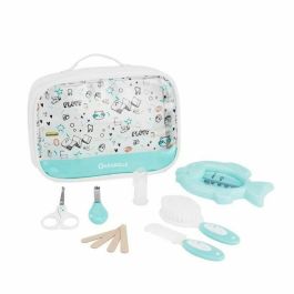 Badabulle Plouf Kit de Cuidado y Aseo para Bebé, 7 Accesorios: Termómetro de Baño, Cortaúñas, Peine, Tijeras. Portátil y Lavable. Precio: 21.49999995. SKU: S7102980