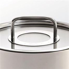 Fissler 086-112-24-000/0 Olla con Tapa 24cm 5.7L Acero Inoxidable Fondo Superthermic Apto Inducción