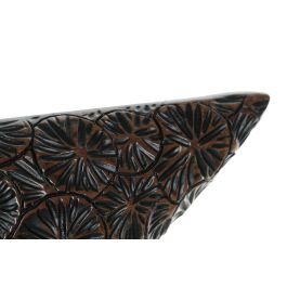 DKD Home Decor Decoración Colonial Marron Negro Resina 8 x 23 x 66 cm