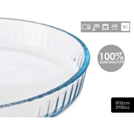 Bandeja Redonda Optica Borosilicato 32Cm Vivalto (6 Unidades) Bandeja Redonda Optica Borosilicato 32Cm Vivalto (6 Unidades)